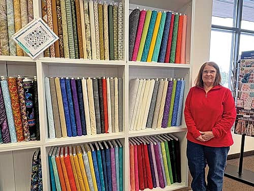 Nancy Gerum opened Sassy Girl Quilt Shop on Nov. 19, 2025, at 715 1st Avenue Suite 1 in Woodruff. A grand opening ceremony will be held in May this year. See the business’s Facebook page, Sassy Girl Quilt Shop, LLC, for more information. (Photo by Trevor Greene/Lakeland Times)