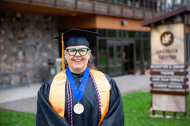Becky Visser Breezer, a Nicolet College culinary student, received a Foundation scholarship that helped her finish her studies and graduate in 2025. (Contributed photograph)