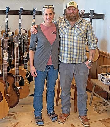 The owners of Island City Acoustics, Frank and Sylvia Coffen. (Photo by Brian Jopek/Lakeland Times)