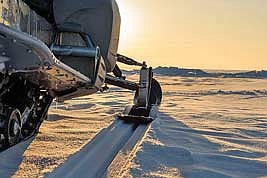 Recent warmer temperatures can cause ice to thin. (Contributed photograph)