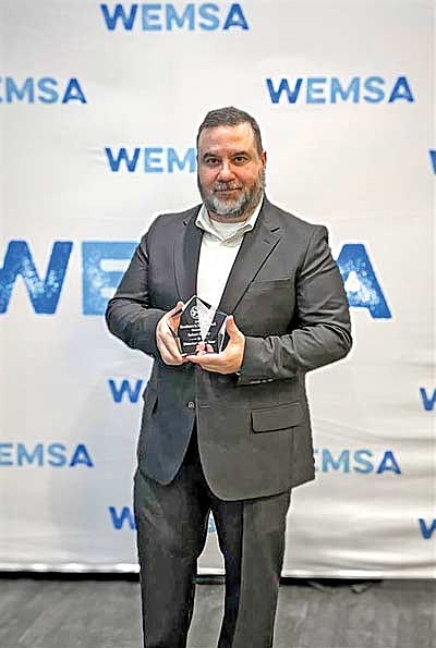 The Wisconsin EMS Association has named Robert “Bob” Kirkley, director of emergency medical services for Aspirus MedEvac, as its 2025 Director of the Year. (Contributed photograph)