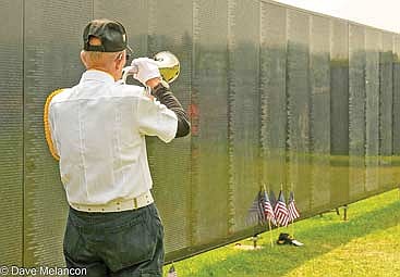 The Wall That Heals traveling exhibit visited Rhinelander in 2023, and a retired panel will be permanently displayed at Nicolet College. Photo courtesy of Dave Melancon. (Dave Melancon/contributed)