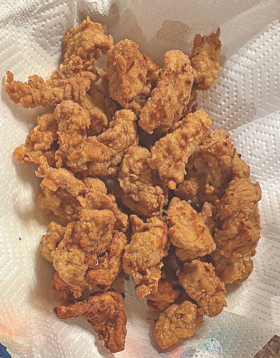 Turkey nuggets I made for dinner on Friday, May 29. (Photo by Trevor Greene/Lakeland Times)