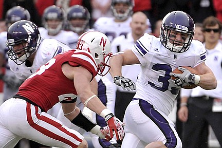 RHS grad scores one TD in Northwestern upset of Nebraska