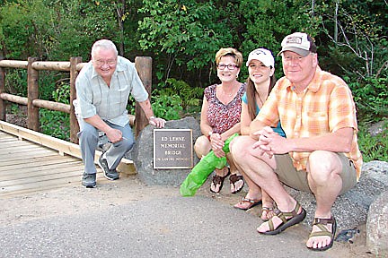 Bridge dedicated at Northwood Golf Club 