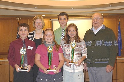 County names poster and speaking contest winners