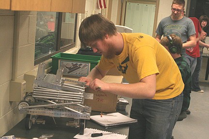 RHS robots prepare for battle