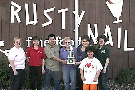 Photo: Rusty Nail wins women's bowling league