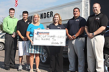 Space limited for 2013 Rhinelander Athletic Booster Club golf scramble 