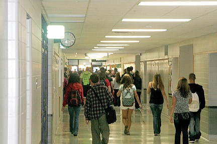 They're back: Students return to  RHS for a different kind of first day