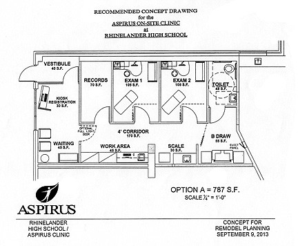 School board approves remodeling plan for on-site clinic