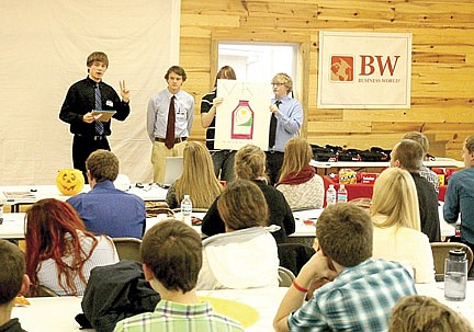 High school students get crash course in business