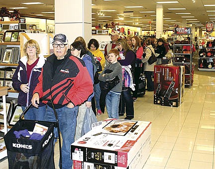 Shopping takes center stage on Black Friday