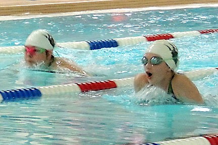 Several youth swimmers drop time at Merrill meet