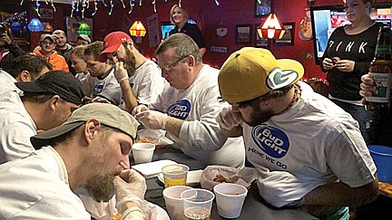 Wing challenge packed plenty of heat