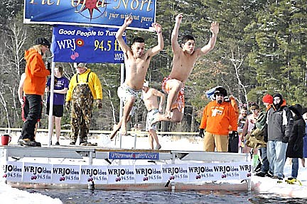 Annual polar plunge draws a crowd