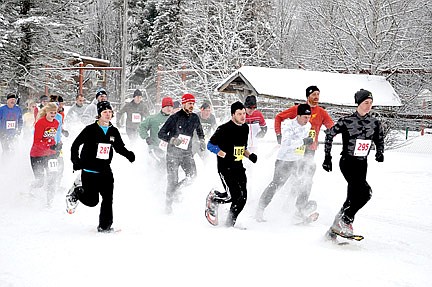 Snowshoe races a hit with experts and beginners alike