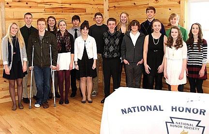 RHS students inducted into National Honor Society