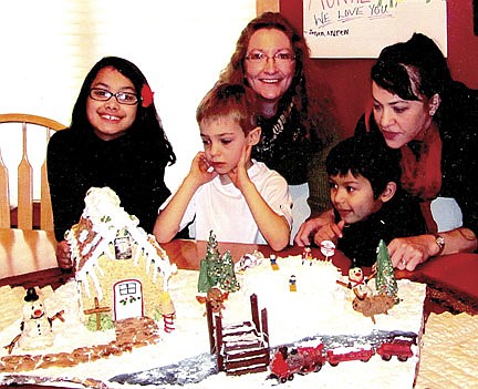 Sportsman's Rice Krispie house adds to holiday celebration