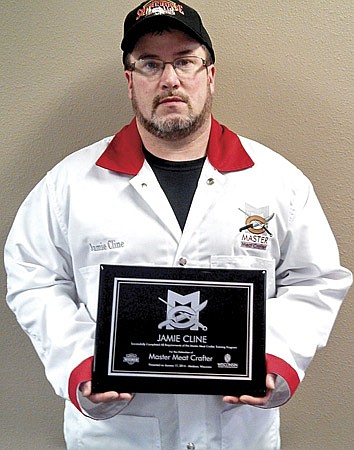 Cline passes Master Meat Crafter class