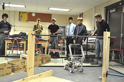 RHS robot club prepared for battle