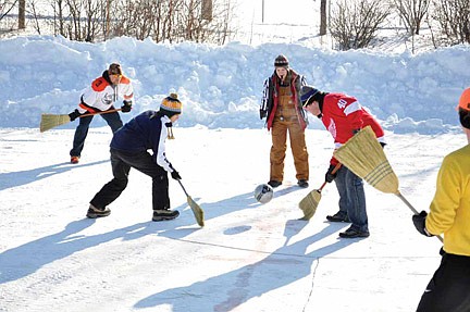 Broomball tournament brings extra excitement to Fisheree