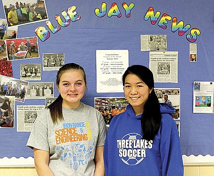 Grace Klesczewski wins Three Lakes Junior High School geography bee