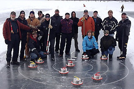 Pond curling taking hold in the Northwoods
