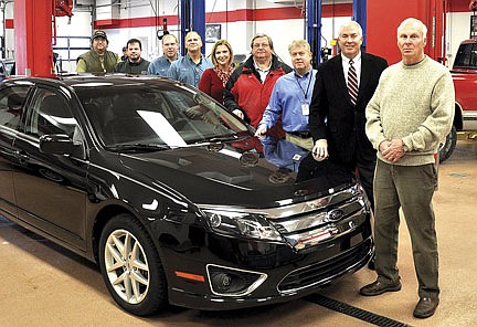 State Farm donates vehicle to advance training in Nicolet College's auto technician program