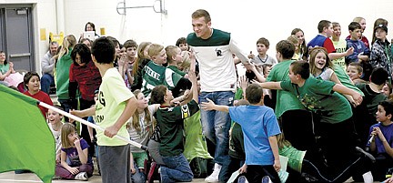 Pep rally at Central