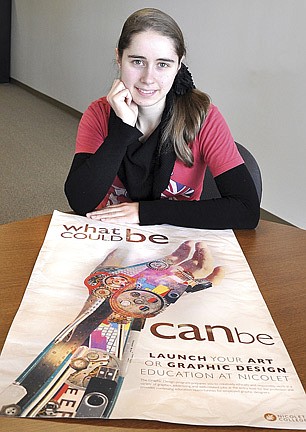 Charlotte Fohner wins gold ADDY Award