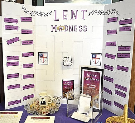 The saints battle at Saint Augustine's  Church for Lent Madness