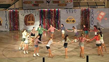 Photo: RFSC prepares for 'Skating Through the Decades'