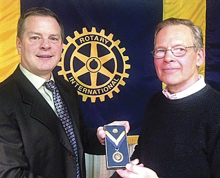 Hansen receives Paul Harris Fellowship Award