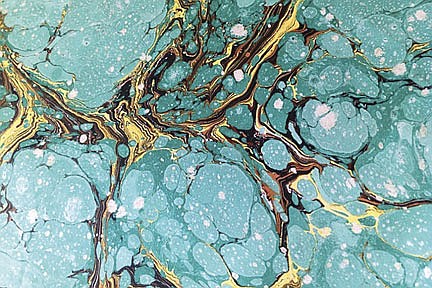 Art of paper marbling to be taught at School of the Arts this summer