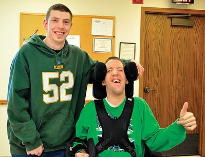 Northwoods men want to educate others about cerebral palsy