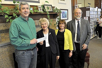 Woman's Club donates $1,000 to library