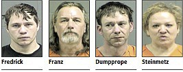 Four individuals arrested in Pine Lake meth bust appear in court