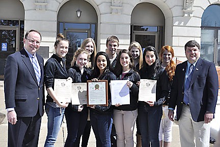 RHS Mock Trial team recognized ahead of nationals