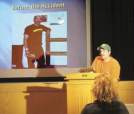 On eve of prom, RHS students hear presentation on consequences of making poor decisions