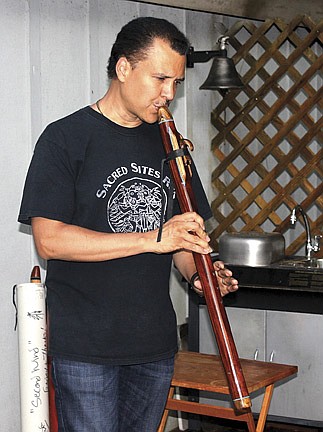 Learn to play the Native American flute at School of the Arts