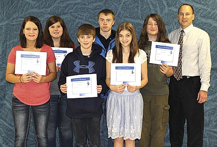 Three Lakes students of the month