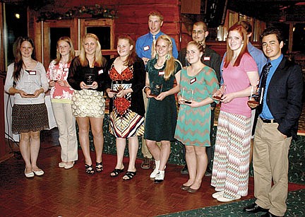 Teen character award winners