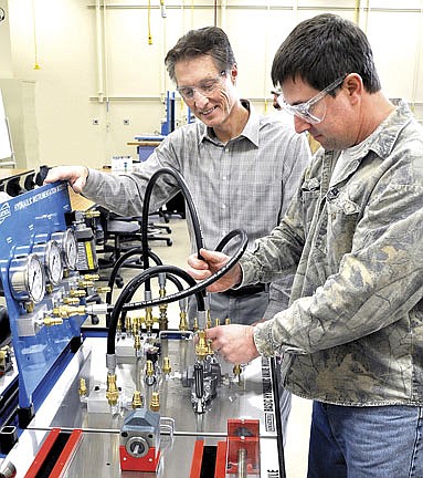 High demand manufacturing training at Nicolet spans the generations