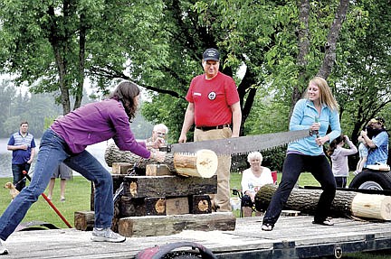 Chamber pleased with turnout for  inaugural Boom Lake Log Jam