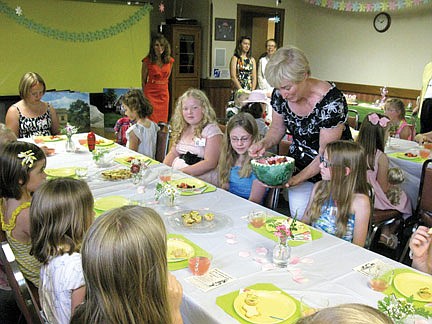 Library planning annual tea party