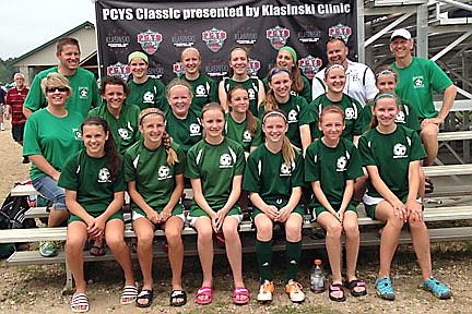 Girls' soccer: U14s take second in Point 