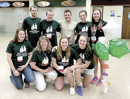 'Green Shirts' help School of the Arts run smoothly