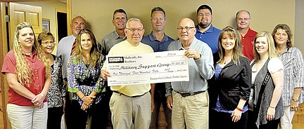 Local businesses support troops