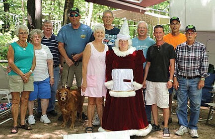 Christmas in July: West Bay Camping Resort patrons celebrate the holiday spirit in the summer